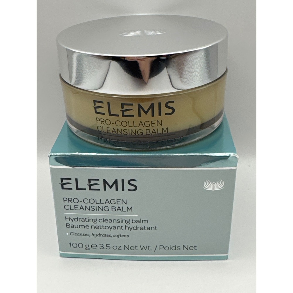 Elemis Yellow Pro-Collagen Cleansing Balm Women 3.5oz 100g Luxury Skincare New